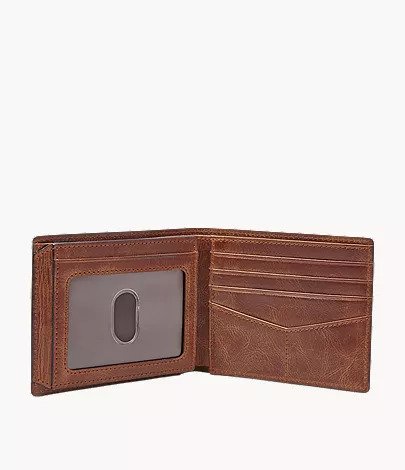 Fossil Leather Money Bag